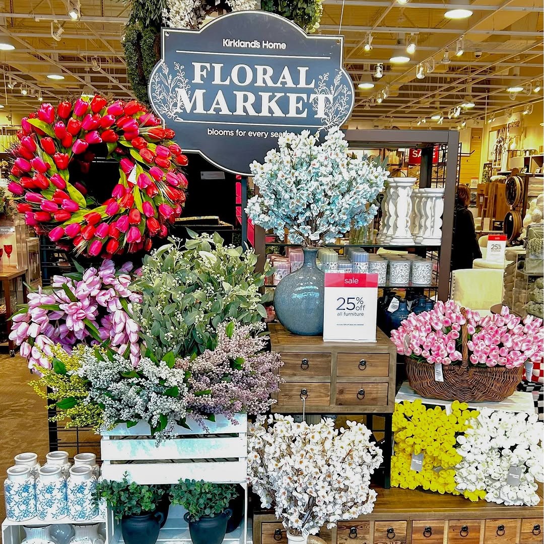 KIRKLAND_S Kirkland's Floral Market flower vases and flowers