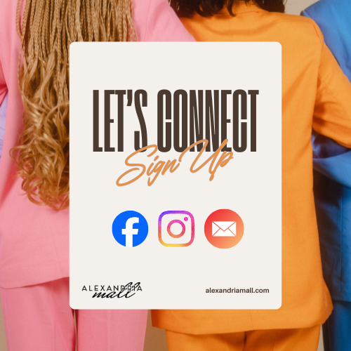 Sign up to receive email updates from Alexandria Mall icon