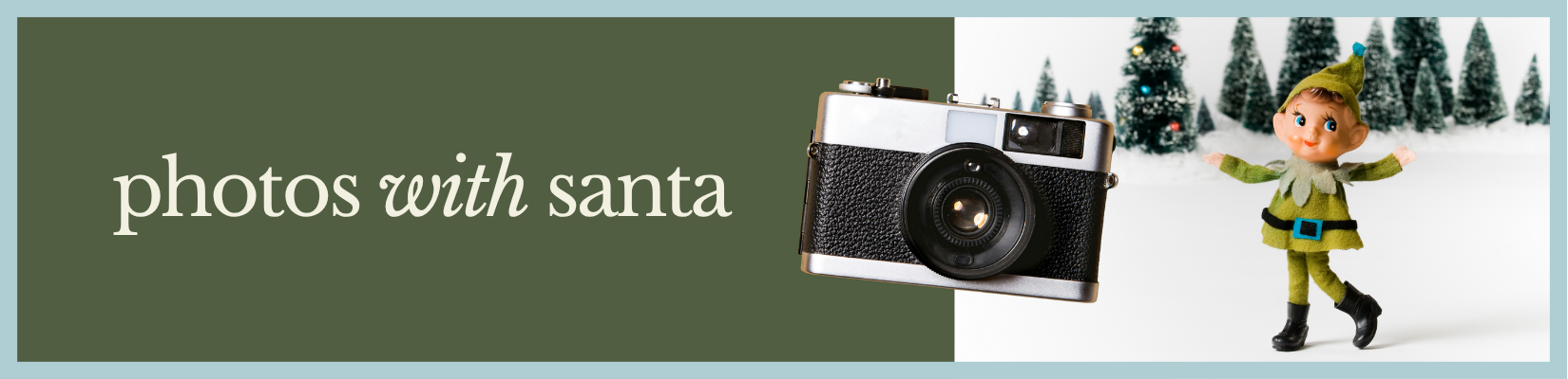 Photos with Santa.